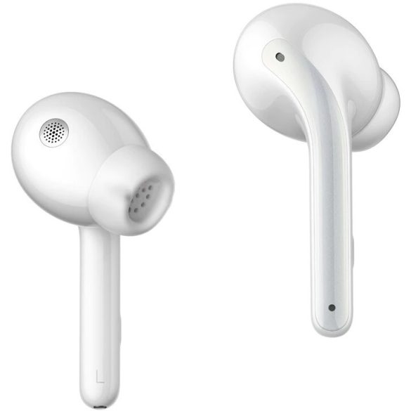 Bluetooth sztereó fülhallgató, v5.2, TWS, töltőtok, érintés vezérlés, zajszűrővel, IP55, Xiaomi Buds 3, fehér, gyári