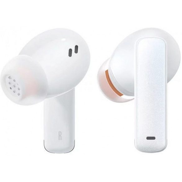 Bluetooth sztereó fülhallgató, v5.2, TWS, töltőtok, zajszűrővel, érintés vezérlés, Baseus Bowie M2, fehér