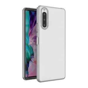 Sony Xperia 10 IV, Szilikon tok, ultravékony, átlátszó