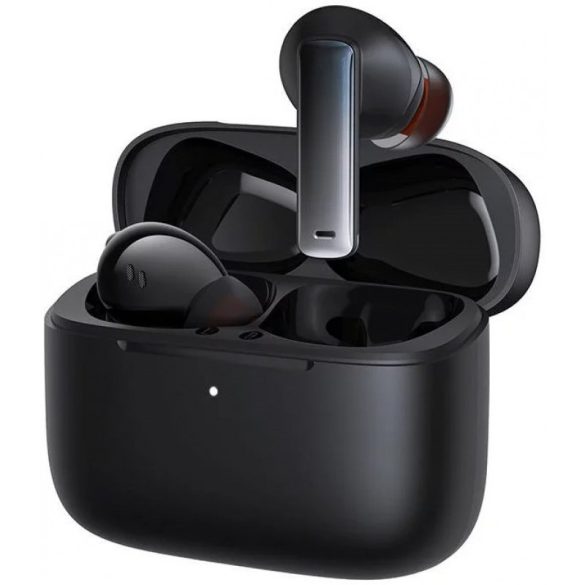 Bluetooth sztereó fülhallgató, v5.2, TWS, töltőtok, zajszűrővel, érintés vezérlés, Baseus Bowie M2, fekete