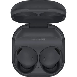 Bluetooth sztereó fülhallgató, v5.3, TWS, töltőtok, érintés vezérlés, zajszűrővel, vízálló, Samsung Galaxy Buds 2 Pro, szürke, gyári