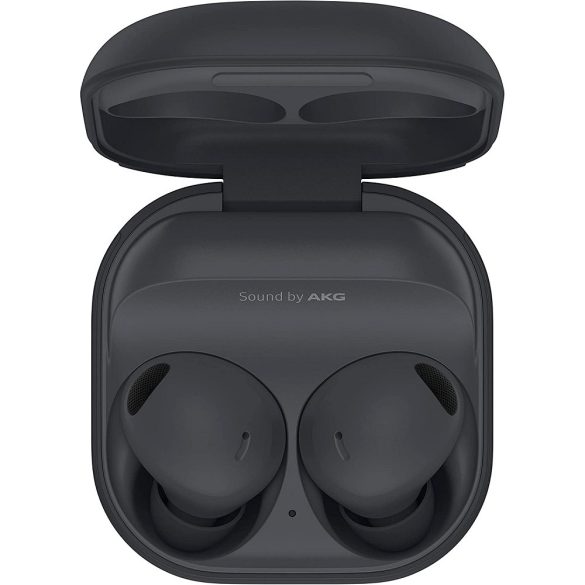 Bluetooth sztereó fülhallgató, v5.3, TWS, töltőtok, érintés vezérlés, zajszűrővel, vízálló, Samsung Galaxy Buds 2 Pro, szürke, gyári