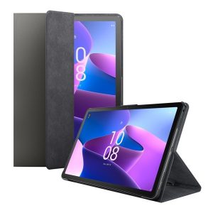 Lenovo Tab M10 Plus (10.61) (3. generáció) TB125 / TB128, mappa tok, stand, érintőceruza tartó, szürke, gyári