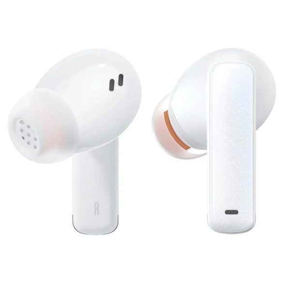 Bluetooth sztereó fülhallgató, v5.2, TWS, töltőtok, zajszűrővel, érintés vezérlés, vízálló, Baseus Bowie M2 Plus, fehér