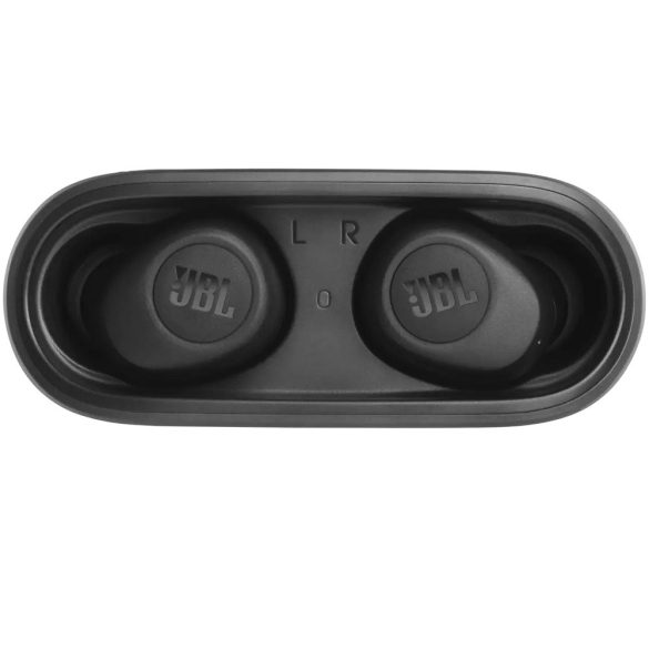Bluetooth sztereó fülhallgató, v5.0, TWS, töltőtok, JBL Vibe 100, fekete