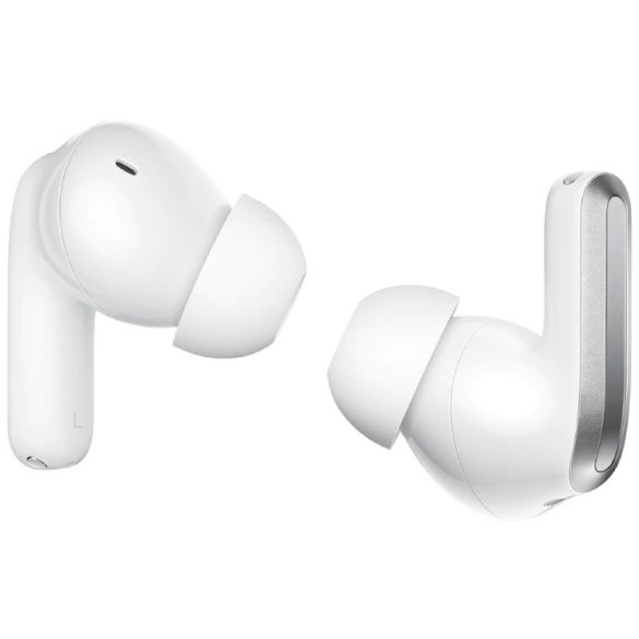 Bluetooth sztereó fülhallgató, v5.3, TWS, töltőtok, érintés vezérlés, zajszűrővel, IP54, Xiaomi Redmi Buds 4 Pro, fehér, gyári