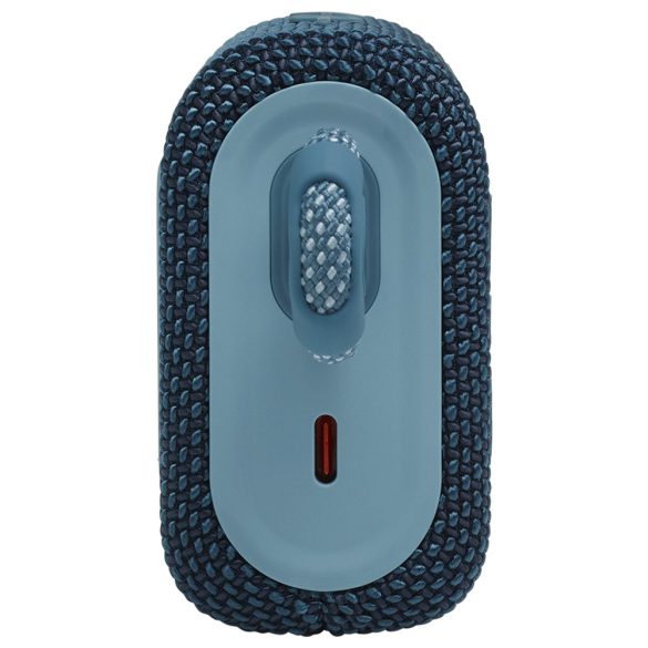 Bluetooth hordozható hangszóró, 4.2W, v5.1, felakasztható, vízálló, JBL Go 3, sötétkék