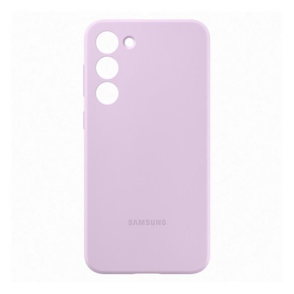 Samsung Galaxy S23 SM-S911, Szilikon tok, lila, gyári