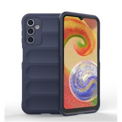   Samsung Galaxy A14 4G / A14 5G SM-A145F / A146B, Szilikon tok, közepesen ütésálló, 3D minta, sötétkék