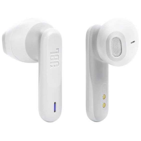 Bluetooth sztereó fülhallgató, v5.2, TWS, töltőtok, érintés vezérlés, JBL Wave 300, fehér