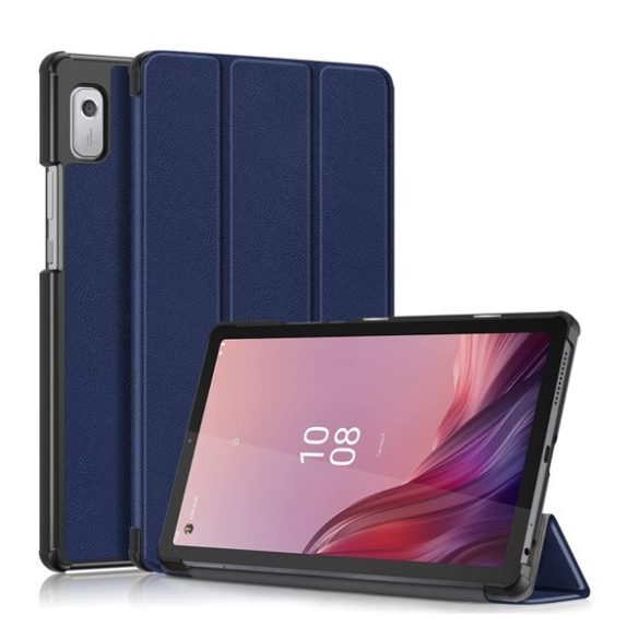 Lenovo Tab M9 (9.0) TB-310, mappa tok, Trifold, sötétkék