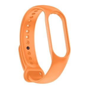 Xiaomi Mi Smart Band 7, szilikon pótszíj, állítható, neon-narancssárga, gyári