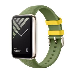 Xiaomi Mi Smart Band 7 Pro, szilikon pótszíj, állítható, zöld, gyári