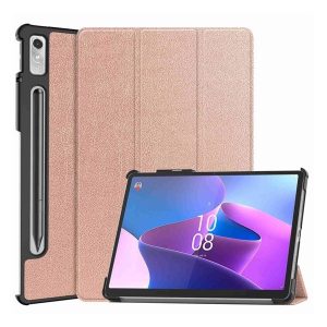 Lenovo Tab P11 Pro (11.2) (2. generáció) TB-132FU, mappa tok, Trifold, érintőceruza tartó, vörösarany