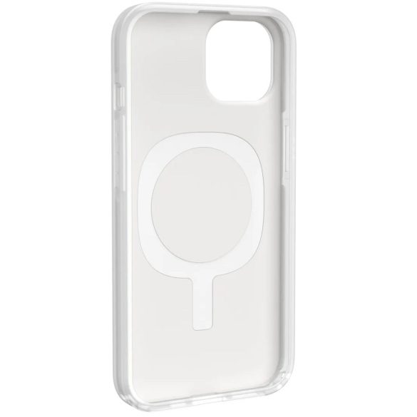 Apple iPhone 14, Szilikon tok, közepesen ütésálló, Magsafe kompatibilis, UAG Lucent 2.0 "U", fehér