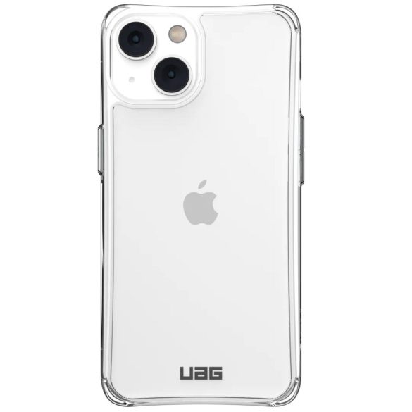 Apple iPhone 14, Műanyag hátlap védőtok, szilikon belső, közepesen ütésálló, UAG Plyo, áttetsző