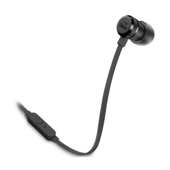 Vezetékes sztereó fülhallgató, 3.5 mm, mikrofon, funkció gomb, JBL Tune 290, fekete