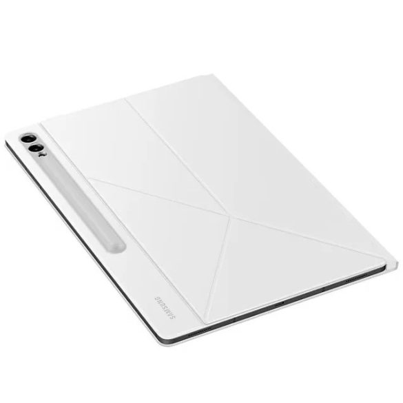 Samsung Galaxy Tab S9 Ultra 14.6 SM-X910 / X916B, mappa tok, mágneses rögzítés, érintőceruza tartó, Origami Smart Case, Samsung Smart Book Cover, fehér, gyári