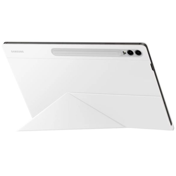 Samsung Galaxy Tab S9 Ultra 14.6 SM-X910 / X916B, mappa tok, mágneses rögzítés, érintőceruza tartó, Origami Smart Case, Samsung Smart Book Cover, fehér, gyári