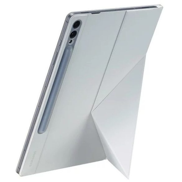 Samsung Galaxy Tab S9 Plus 12.4 SM-X810 / X816B, mappa tok, mágneses rögzítés, érintőceruza tartó, Origami Smart Case, Samsung Smart Book Cover, fehér, gyári