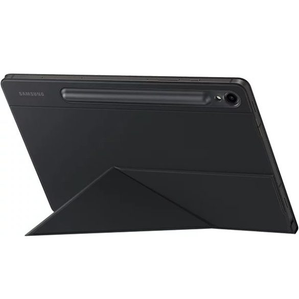 Samsung Galaxy Tab S9 11.0 SM-X710 / X716B, mappa tok, mágneses rögzítés, érintőceruza tartó, Origami Smart Case, Samsung Smart Book Cover, fekete, gyári