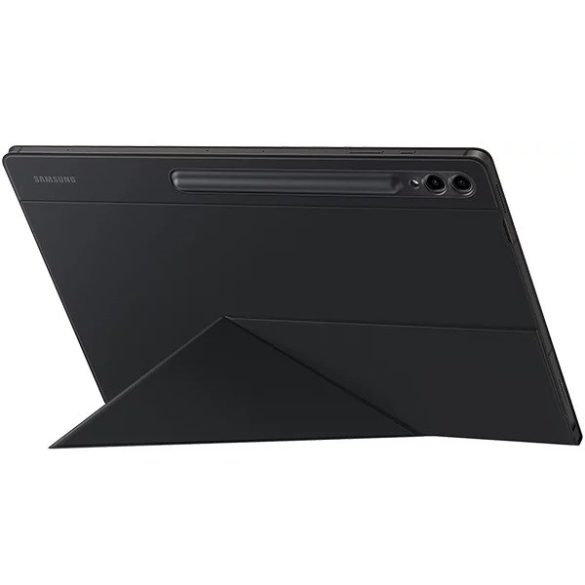 Samsung Galaxy Tab S9 Ultra 14.6 SM-X910 / X916B, mappa tok, mágneses rögzítés, érintőceruza tartó, Origami Smart Case, Samsung Smart Book Cover, fekete, gyári