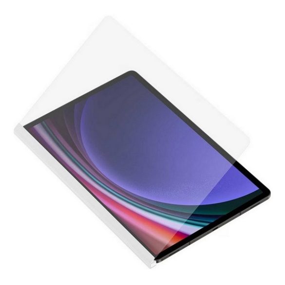 Samsung Galaxy Tab S9 11.0 SM-X710 / X716B, Kijelzővédő fólia (az íves részre NEM hajlik rá!), papír hatású, mágneses rögzítés, Samsung NotePaper Screen, fehér/Clear Prémium, gyári