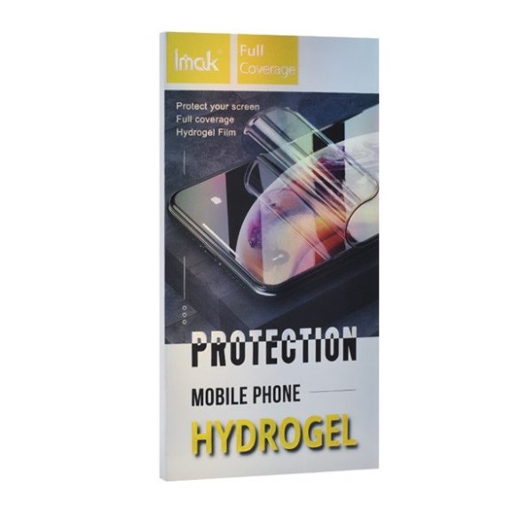 Motorola Razr 40 Ultra, Kijelzővédő fólia (az íves részre is!), belső kijelzőre, betekintés elleni védelem, IMAK Full Coverage Hydrogel Film III, Clear Prémium