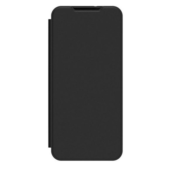 Samsung Galaxy A54 5G SM-A546B, Oldalra nyíló tok, kártyatartóval, fekete, gyári