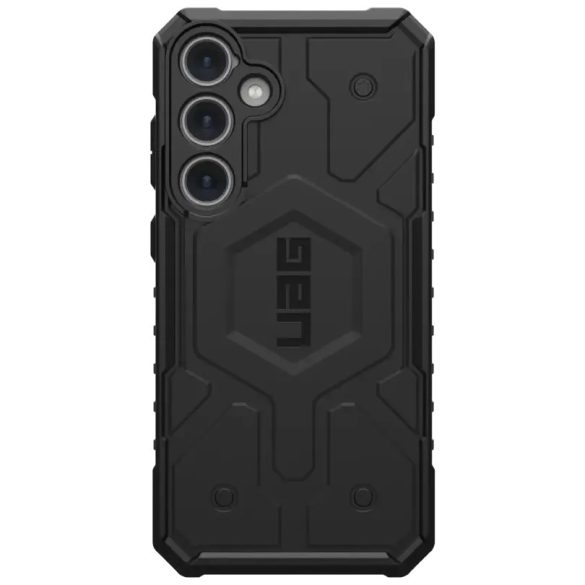 Samsung Galaxy S24 Plus SM-S926, Műanyag hátlap védőtok, szilikon belső, közepesen ütésálló, UAG Pathfinder, fekete