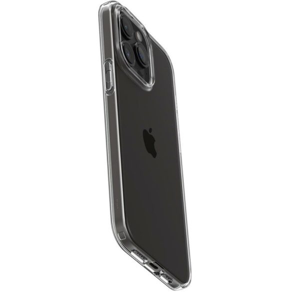 Apple iPhone 15 Pro, Szilikon tok, Spigen Crystal Flex, átlátszó