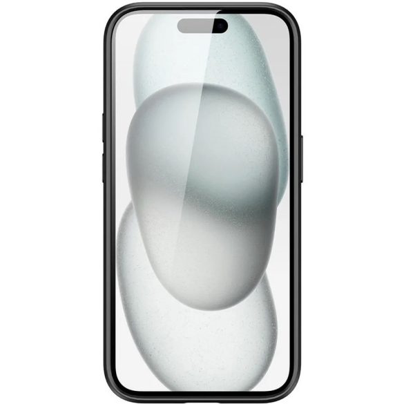 Apple iPhone 15, Műanyag hátlap védőtok + szilikon keret, stand, bőrrel bevont hátlap, kártyatartóval, Magsafe kompatibilis, Dux Ducis Rafi II Mag, fekete