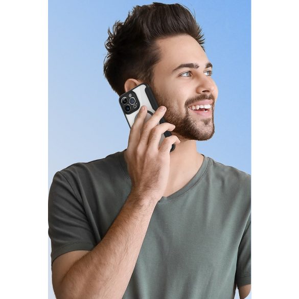 Samsung Galaxy S24 SM-S921, Oldalra nyíló tok, stand, közepesen ütésálló, Magsafe kompatibilis, Dux Ducis Skin Pro Magsafe, lila