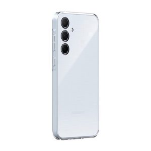 Samsung Galaxy A55 5G SM-A556B, Szilikon tok, Wolke, átlátszó, gyári