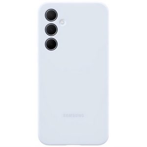 Samsung Galaxy A35 5G SM-A356B, Szilikon tok, világoskék, gyári