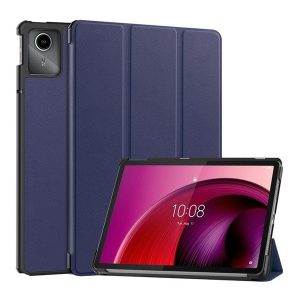 Lenovo Tab M11 (11.0) TB-330, mappa tok, Trifold, sötétkék