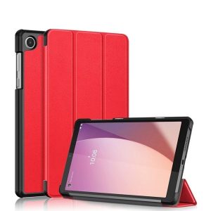 Lenovo Tab M8 (8.0) (4. generáció) TB-300, mappa tok, Trifold, piros