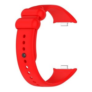 Xiaomi Mi Smart Band 8 Pro / Redmi Watch 4, szilikon pótszíj, állítható, piros