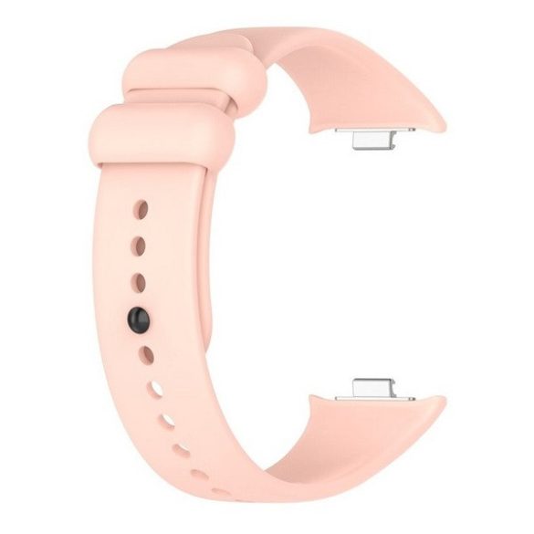 Xiaomi Mi Smart Band 8 Pro / Redmi Watch 4, szilikon pótszíj, állítható, rózsaszín
