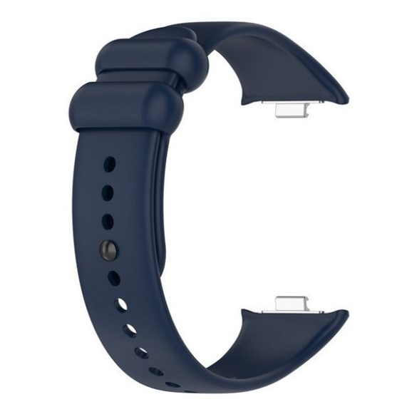 Xiaomi Mi Smart Band 8 Pro / Redmi Watch 4, szilikon pótszíj, állítható, sötétkék