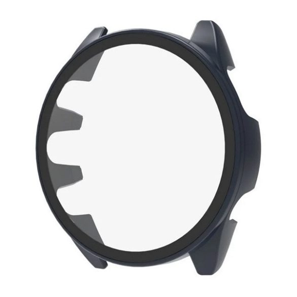 Garmin Forerunner 165 / 165 Music, Műanyag védőkeret, kijelzővédő üveggel, közepesen ütésálló, szíj nélkül, sötétkék