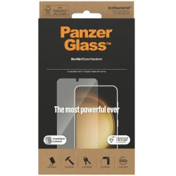   Samsung Galaxy A35 5G / A55 5G SM-A356B / A556B, Kijelzővédő fólia, ütésálló fólia (az íves részre is!), Tempered Glass (edzett üveg), 3D Full Cover, Panzer Ultra Wide Fit, Clear