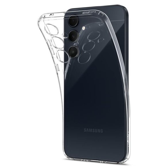 Samsung Galaxy A35 5G SM-A356B, Szilikon tok, Spigen Crystal Flex, átlátszó