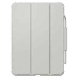 Apple iPad Pro 11 (2024), mappa tok, közepesen ütésálló, levehető előlap, Apple Pencil tartóval, Smart Case, Spigen AirSkin Pro, szürke