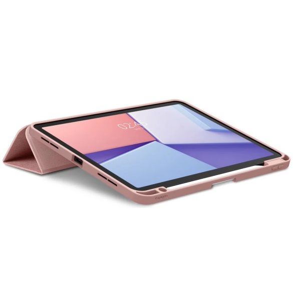 Apple iPad Air (2020 / 2022) / iPad Air 11 (2024 / 2025), mappa tok, Smart Case, Spigen Urban Fit, vörösarany