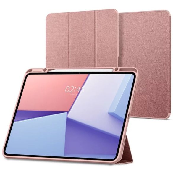 Apple iPad Pro 13 (2024), mappa tok, Smart Case, Spigen Urban Fit, vörösarany