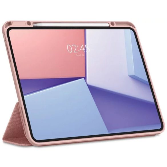Apple iPad Pro 13 (2024), mappa tok, Smart Case, Spigen Urban Fit, vörösarany