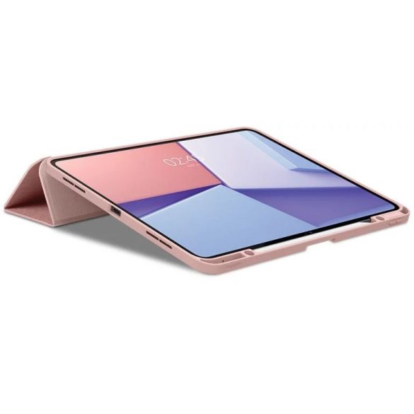 Apple iPad Pro 13 (2024), mappa tok, Smart Case, Spigen Urban Fit, vörösarany