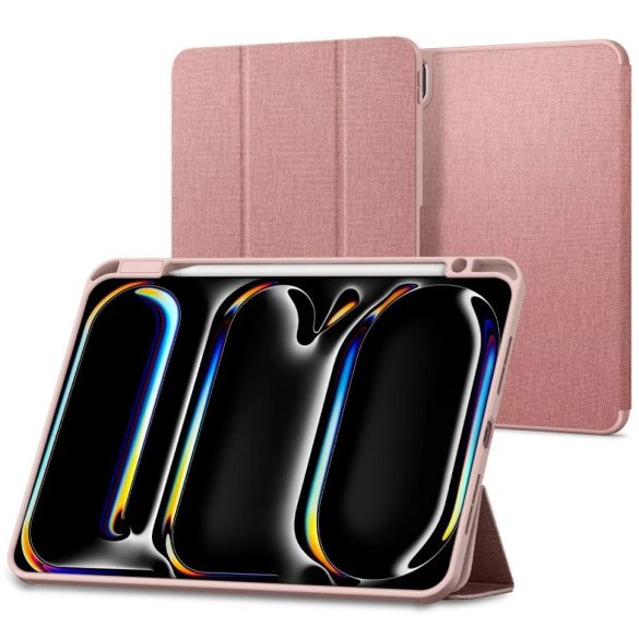 Apple iPad Pro 11 (2024), mappa tok, Smart Case, Spigen Urban Fit, vörösarany
