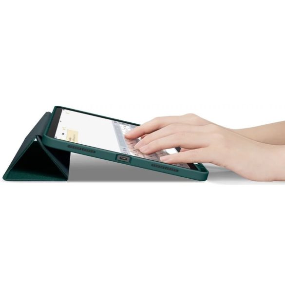 Apple iPad Air (2020 / 2022) / iPad Air 11 (2024 / 2025), mappa tok, Smart Case, Spigen Urban Fit, sötétzöld